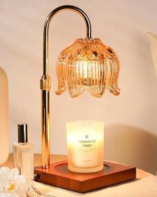 Flower Candle Warmer Lamp with Timer & Dimmer, Adjustable Height Candle Warmer, Gifts for Women Mom Birthday Christmas