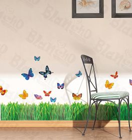 Flying Butterflies-1 - Wall Decals Stickers Appliques Home Decor