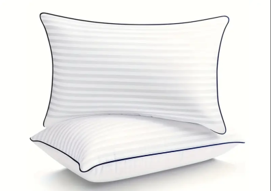Bed Pillows Stripe, 1pack (Option: W13724781)